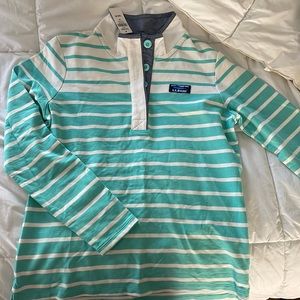 LL Bean soft cotton rugby Henley